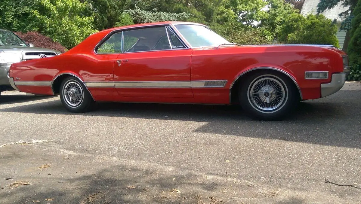 1966 oldsmobile starfire coupe red rwd automatic