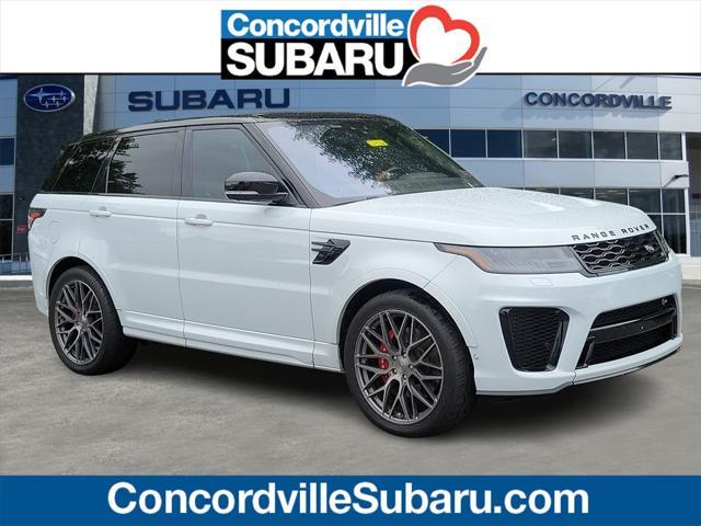 2018 land rover range rover sport svr