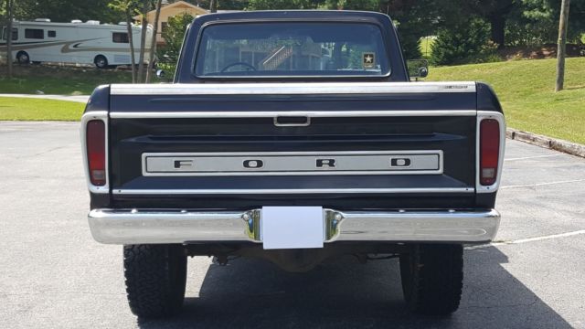 1977 f150 4wd - "black and blue"