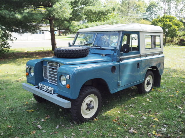 1974 land rover series iii station wagon
