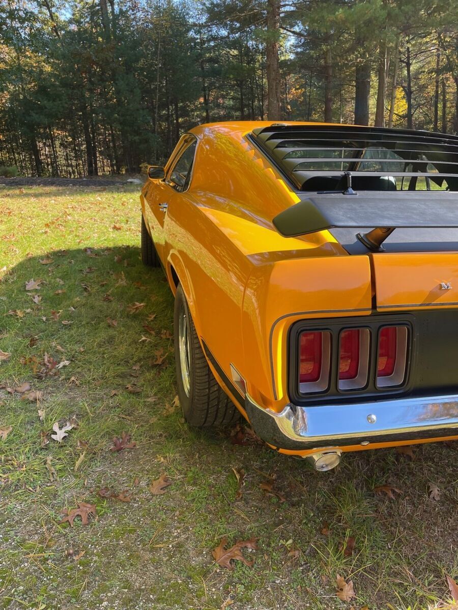restored 1970 boss 302 ford mustang fastback, mint interior