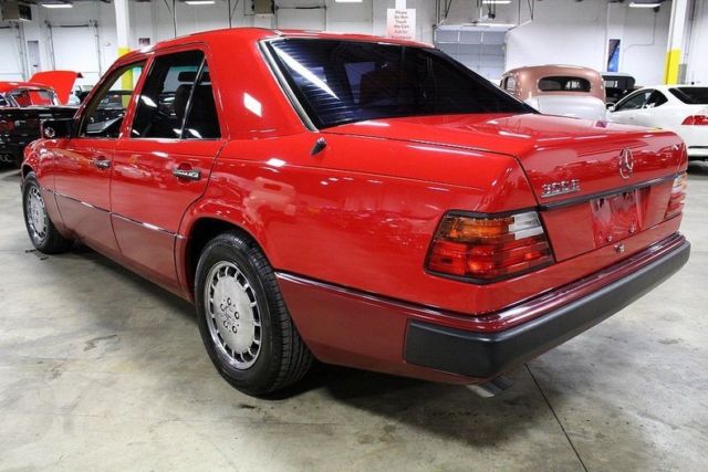 1991 mercedes-benz 300e 88690 miles red sedan 3.0l i6 4 speed automatic