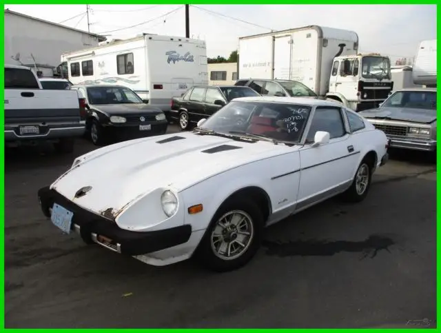 b 1980 datsun 280zx 2-door coupe 6-cylinder manual gas no reserve