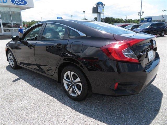 certified 2016 honda civic lx sedan dundalk, md 21222 for sale in baltimore, maryland