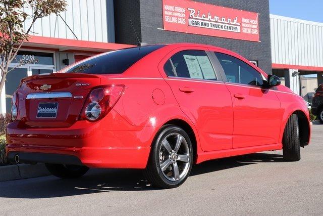 used 2016 chevrolet sonic rs sedan richmond, ky 40475 for sale in richmond, kentucky
