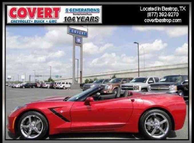 2014 chevrolet corvette stingray 3lt in bastrop, tx