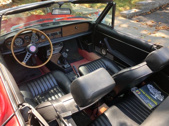 1978 fiat 124 spider - original low miles survivor - make offer!