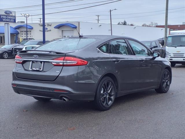 2018 ford fusion se
