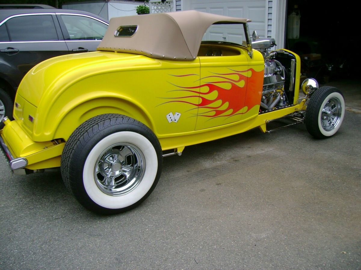 1932 ford roadster supercharged big block chevy