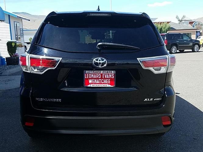 used 2016 toyota highlander xle wenatchee, wa 98801 for sale in appleyard, washington