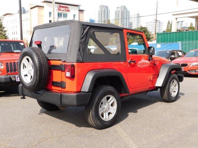 used 2016 jeep wrangler 4wd sport bellevue, wa 98004 for sale in beaux arts, washington