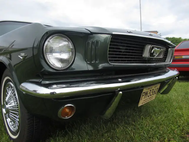 1966 ford mustang hardtop - 289 cid v8 - 3 speed manual - exceptional!