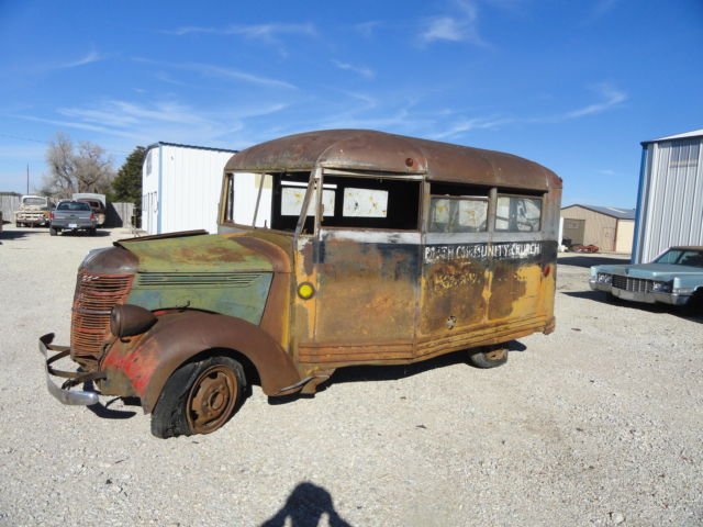 1939 ihc international school short bus project rat rod wayne body 1938 1937