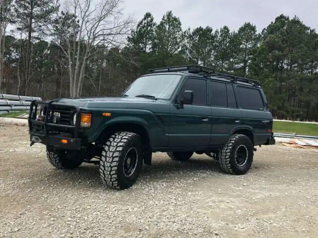 restored 1985 toyota fj60 land cruiser 5 speed 6.0l