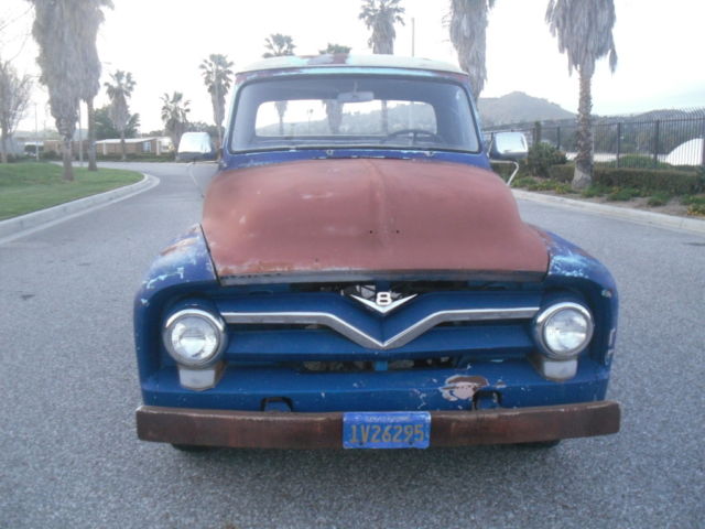 1955 ford f100 truck, 1955 ford f100 short bed, original v8, short bed stepside