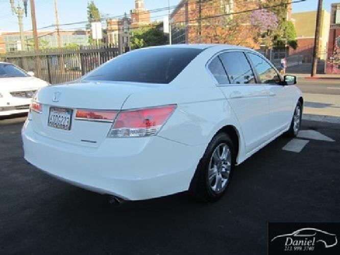 2011 honda accord se white 26,684 mile in los angeles, ca