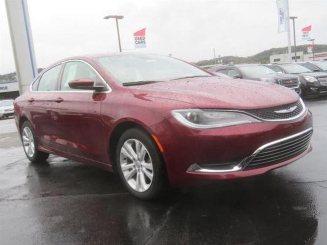 2016 chrysler 200 limited limited 4dr sedan for sale in charleston, west virginia