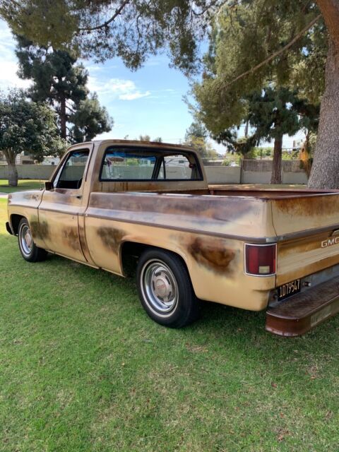 1976 gmc sierra pickup brown rwd manual