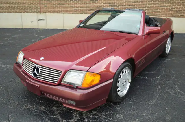 1 owner very original & immaculate r129 convertible. full service & maintenance
