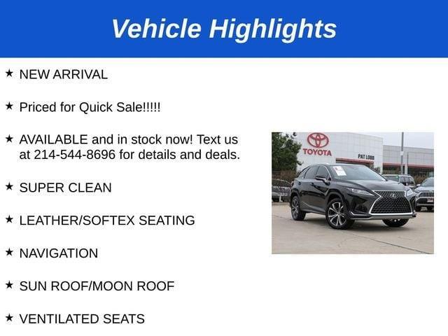 2021 lexus rx 350 base