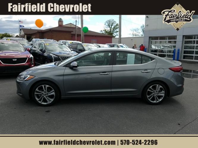 used 2017 hyundai elantra limited sedan lewisburg, pa 17837 for sale in brook park, pennsylvania