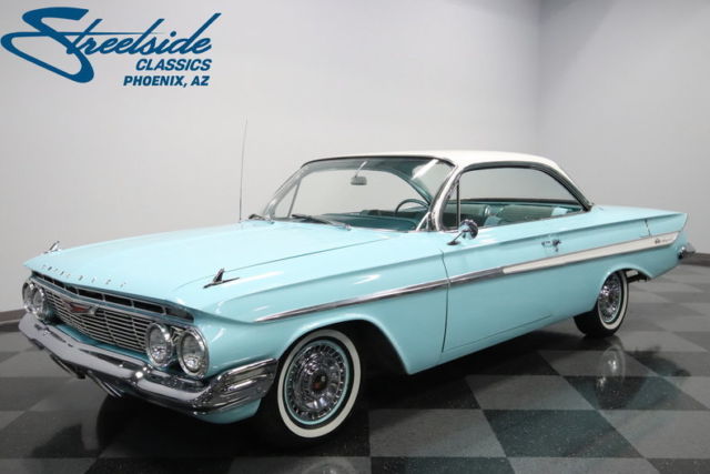 81k actl miles, period correct 283 v8, auto, ps, pb, slick paint, gr8 bubble top