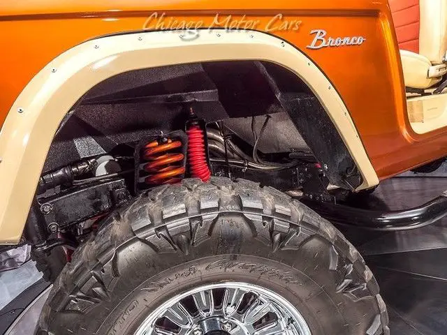 1974 ford bronco suv copper
