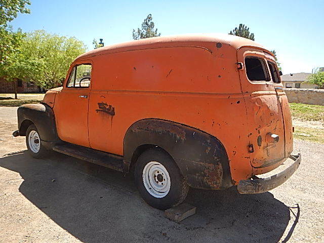 1954 chevy panel delivery solid original west texas pickup nice patina 1953 1950