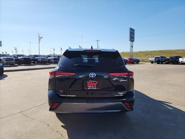 2021 toyota highlander hybrid limited