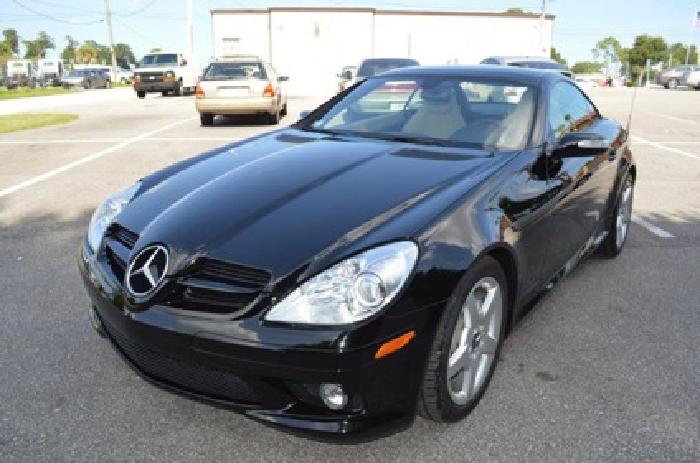 2007 mercedes benz slk 350 watch video only 55,824 miles clean carfax in daytona beach, fl