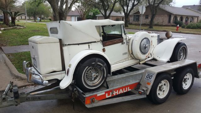 1934 nash convertible kit car - vw chassis/toyota motor