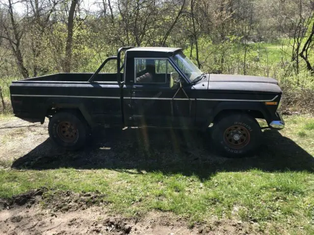 1979 jeep j10 pickup j-truck shortbed gladiator amc