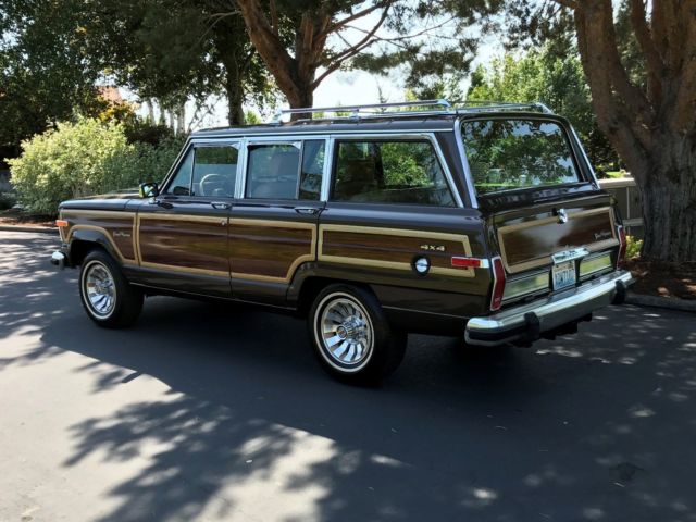 1987 jeep grand wagoneer classic 4x4 suv v8 only 40k miles rust free one owner