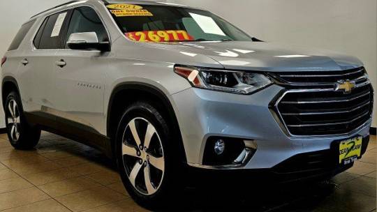 2021 chevrolet traverse lt leather