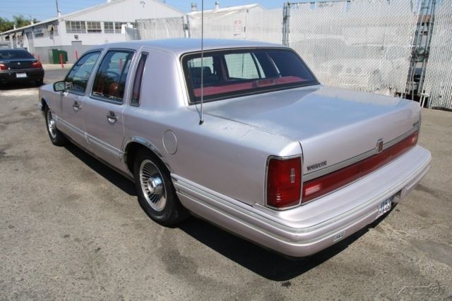 1992 lincoln town car executive automatic 8 cylinder no reserve