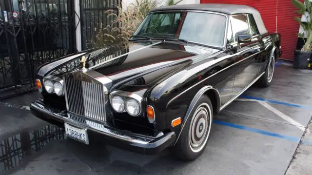 1987 rolls royce corniche ii convertible 6.8l 25k miles