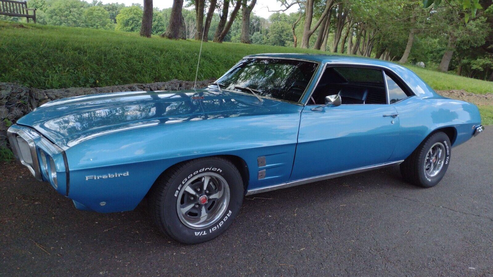 1969 pontiac firebird pontiac 350 2 barrel engine 350 trans