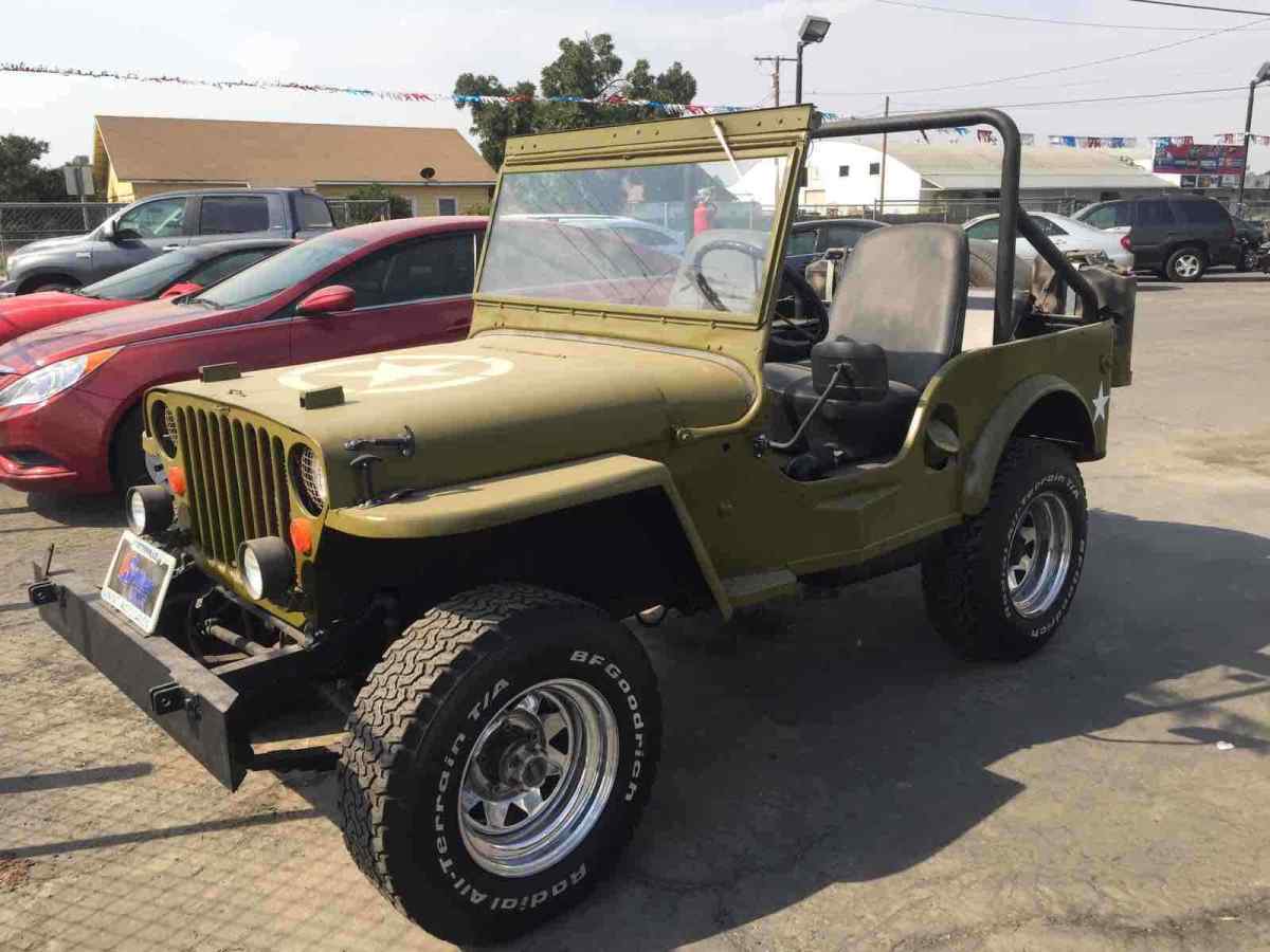 1944 jeep ford gpw suv green 4wd manual