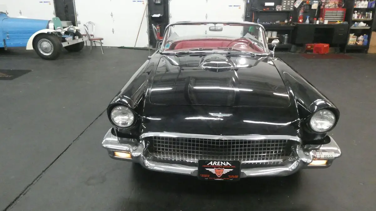 1957 black roadster!