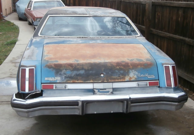1975 oldsmobile cutlass supreme 2 dr 350 v8 auto...great car! needs paint!