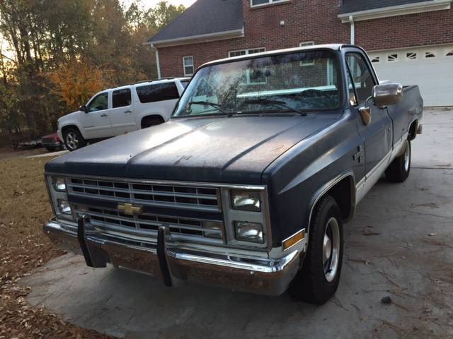 chevrolet c-10 longbed truck-low original miles!!