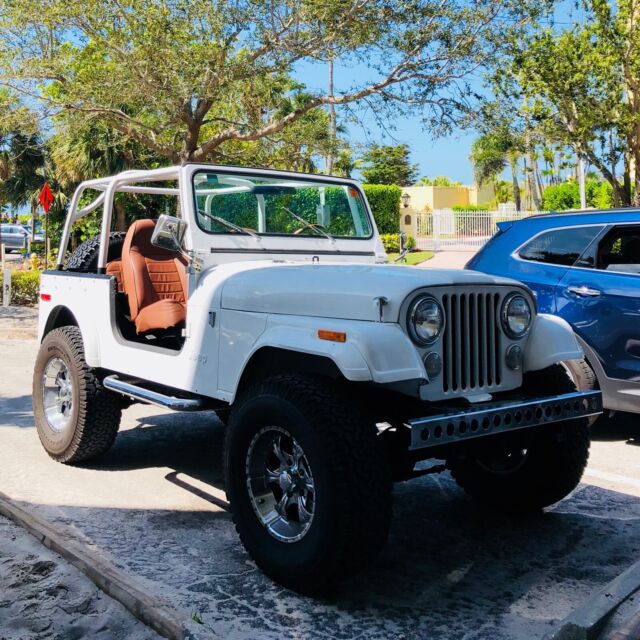 1979 jeep cj-7 white