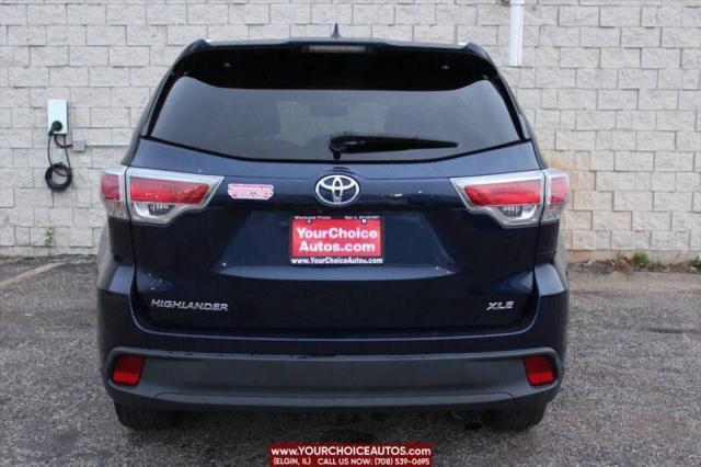 2014 toyota highlander xle