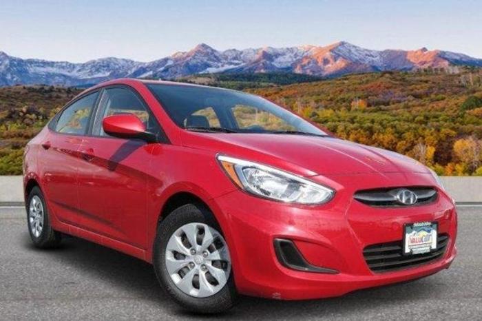 2016 hyundai accent se se 4dr sedan 6m for sale in colfax, new mexico