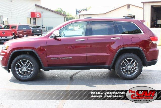 used 2017 jeep grand cherokee 4wd limited warsaw, in 46580 for sale in warsaw, indiana