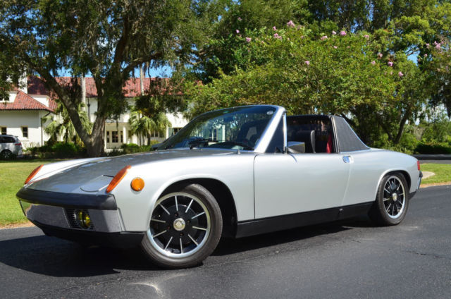 1970 porsche 914 targa 2-door roadster low miles convertible original very nice
