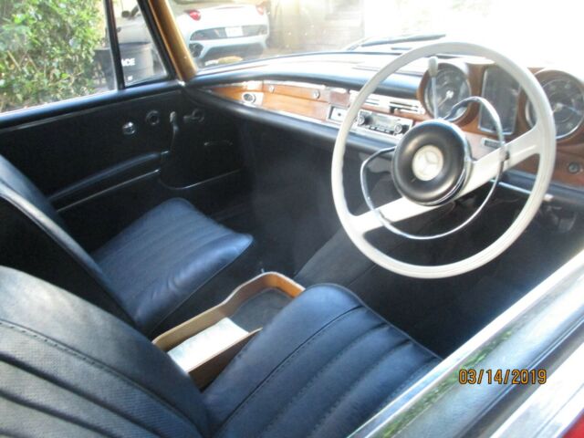 1965 mercedes-benz 220se - rare museum car, right hand drive (as-is, where-is)