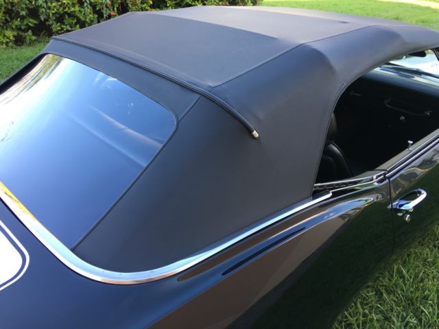 1969 camaro ss convertible 427 engine m22 4 speed 12 bolt rear end triple black