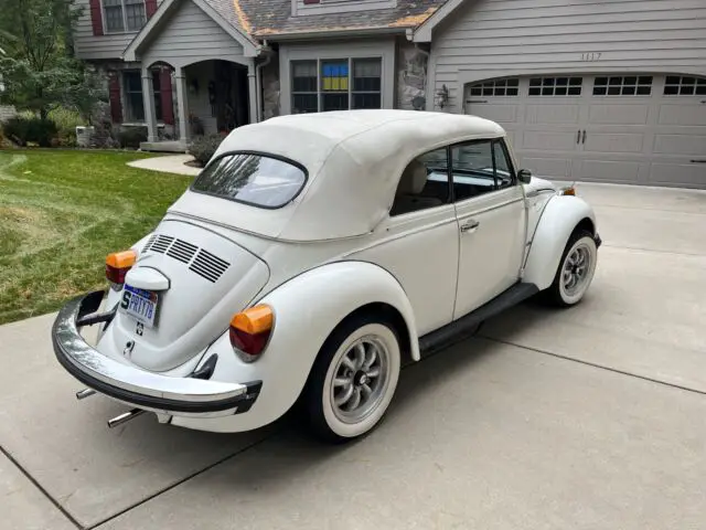 1978 volkswagen beetle convertible triple white karmann edition engine rebuild