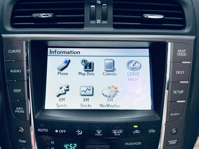 2010 lexus is 250c base